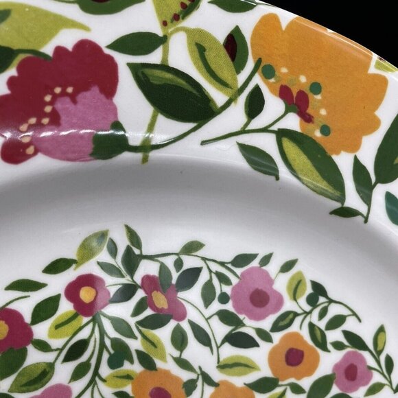 Spode Chop Plate Platter Emmas Garland Kim Parker Home Flowers Pink Floral 2006 - Picture 8 of 8